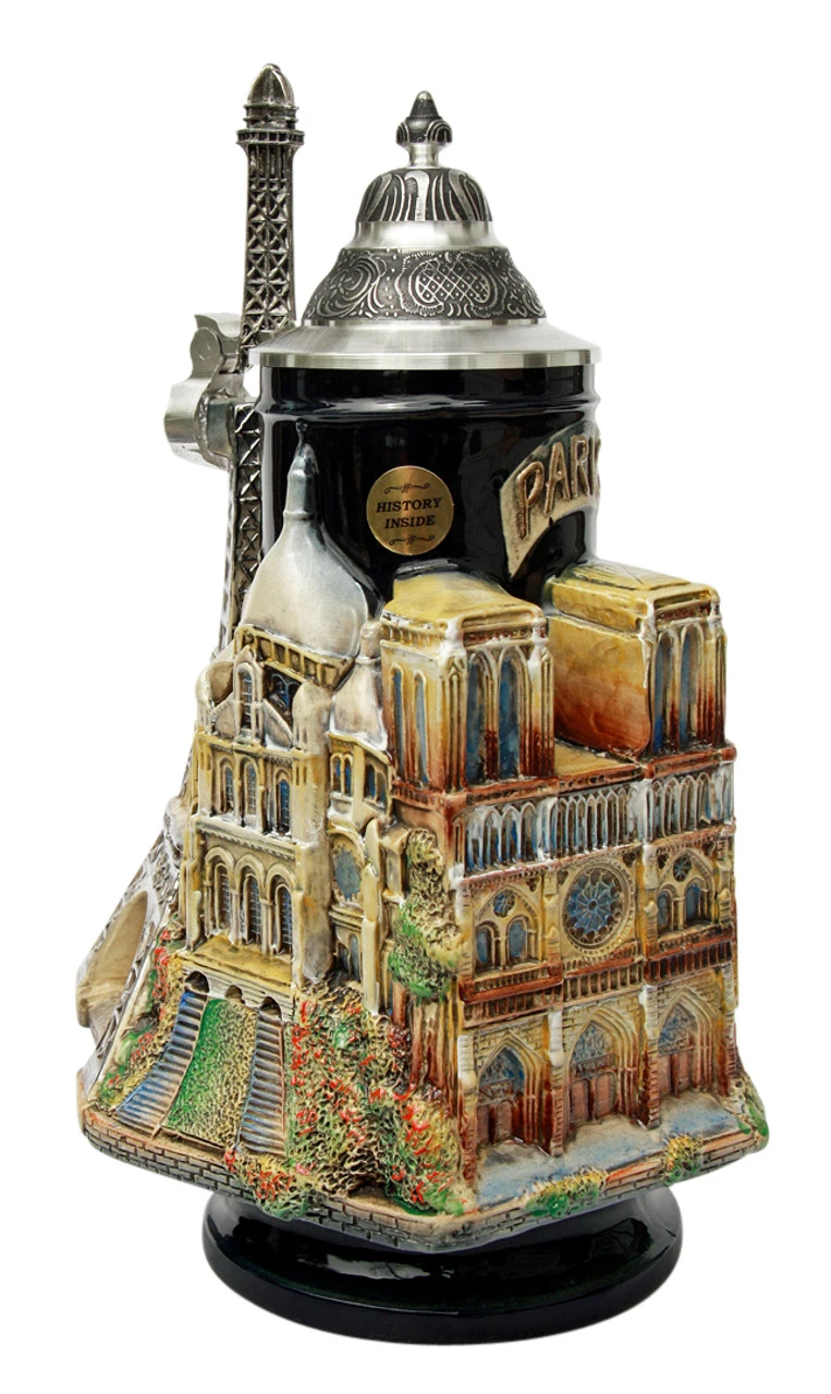 Paris France 3D Beer Stein 8 Paris France 3D Beer Stein - Image 6