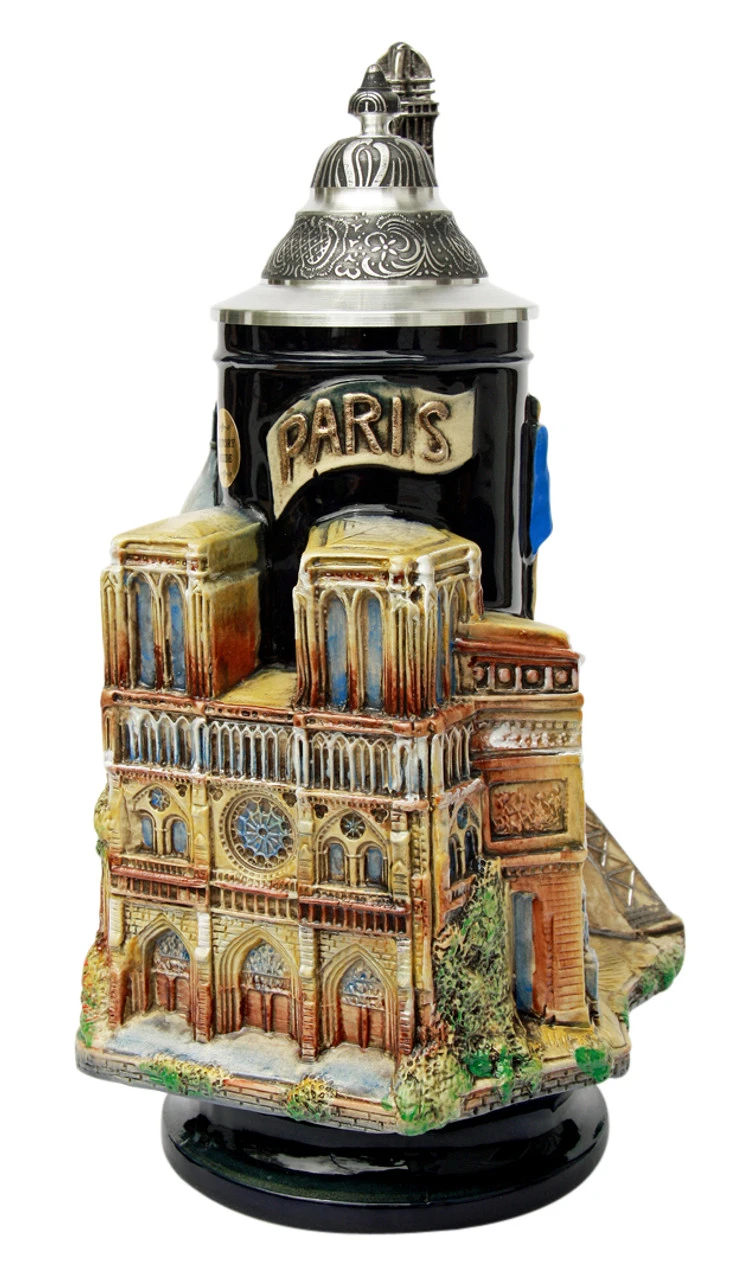 Paris France 3D Beer Stein 4 Paris France 3D Beer Stein - Image 2