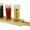 Paulaner Wooden Tasting Glass Paddle With 3 Glasses 2 Paulaner Wooden Tasting Glass Paddle With 3 Glasses -Beer Stein Store Paulaner Wooden Tasting Glass Paddle with 3 Glasses wBeer SM 11926.1462918610