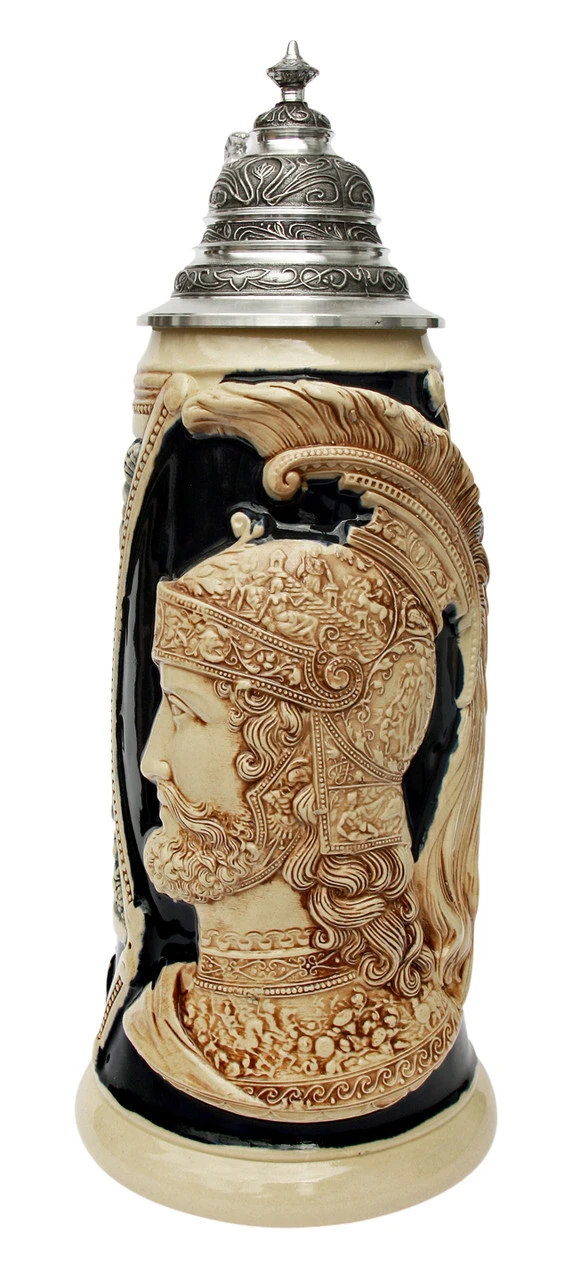 King Limitaet 2003 | Peter Duemler Ares Trojan War Antique Style Beer Stein 3 King Limitaet 2003 | Peter Duemler Ares Trojan War Antique Style Beer Stein