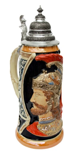 King Limitaet 2003 | Peter Duemler Ares Trojan War Handpainted Beer Stein 8 King Limitaet 2003 | Peter Duemler Ares Trojan War Handpainted Beer Stein -Beer Stein Store Peter Duemler Ares Trojan War Limitat 2003 Beer Stein K2033B A SM 99457.1446391556