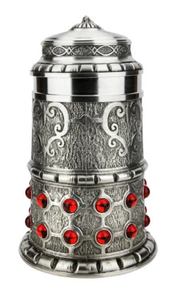 Pewter Rubin Swarovski Beer Stein 13 Pewter Rubin Swarovski Beer Stein -Beer Stein Store Pewter Rubin Swarovski Beer Stein AS13115 FNT SM 19684.1618255275