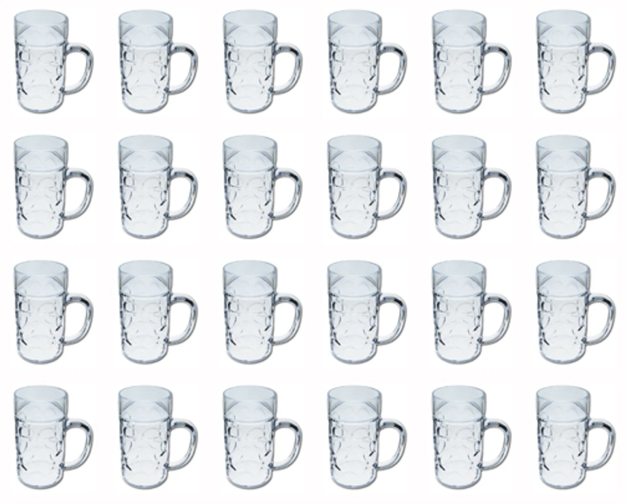 Plastic Beer Mug 24 Pack 0.5 Liter 3 Plastic Beer Mug 24 Pack 0.5 Liter