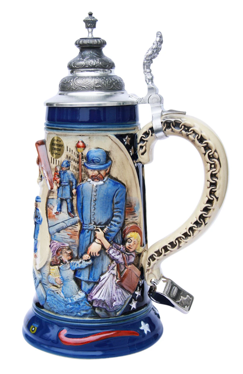 Policeman Beer Stein 5 Policeman Beer Stein - Image 3