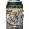 Power Of The Pack Wolf Beer Stein With Wolf Lid 1 Power Of The Pack Wolf Beer Stein With Wolf Lid -Beer Stein Store Power of the Pack Beer Stein K955RUW FNT SM 34297.1401398815