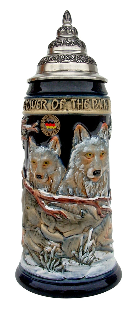 Power Of The Pack Wolf Beer Stein 3 Power Of The Pack Wolf Beer Stein