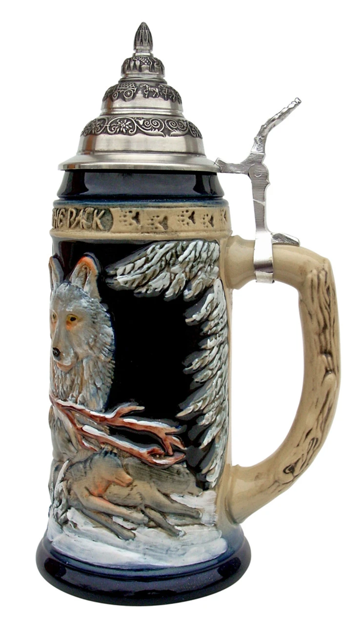 Power Of The Pack Wolf Beer Stein 5 Power Of The Pack Wolf Beer Stein - Image 3