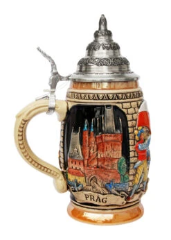 Prague Beer Stein 6 Prague Beer Stein -Beer Stein Store Prague Beer Stein K500R LS SM 74255.1423684830