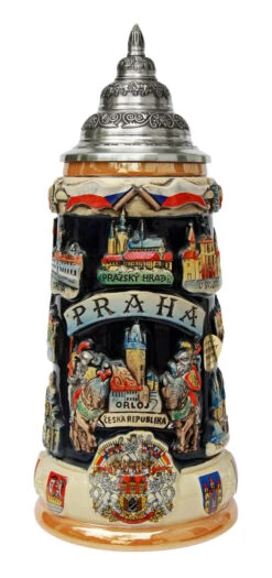 Prague Commemorative Beer Stein