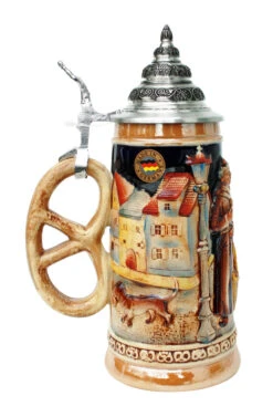 Pretzel Bakery Beer Stein With Pretzel Handle 7 Pretzel Bakery Beer Stein With Pretzel Handle -Beer Stein Store Pretzel Bakery Beer Stein with Pretzel Handle K376 LS SM 84731.1401733184