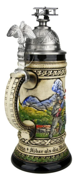 Red Baron Beer Stein 13 Red Baron Beer Stein -Beer Stein Store Red Baron Beer Stein ZB19429015 Back SM 64106.1516738443
