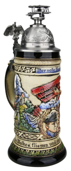 Red Baron Beer Stein 14 Red Baron Beer Stein -Beer Stein Store Red Baron Beer Stein ZB19429015 LA SM 02057.1516738444