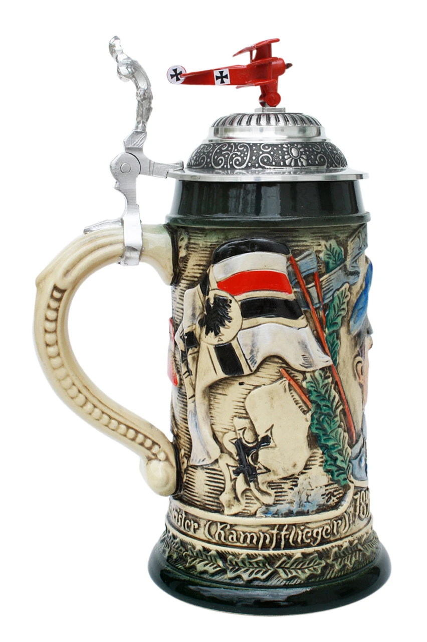 Red Baron Commemorative Beer Stein 5 Red Baron Commemorative Beer Stein - Image 3