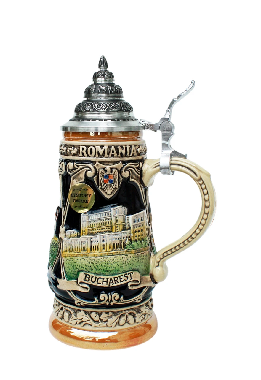 Romania Dracula Souvenir Beer Stein 0.25 Liter 5 Romania Dracula Souvenir Beer Stein 0.25 Liter - Image 3