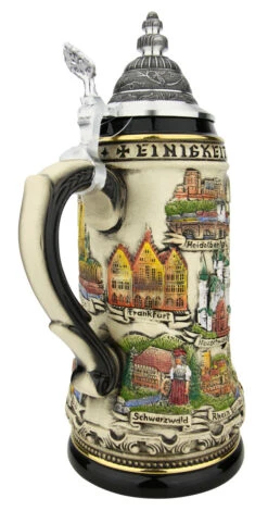 Rothenburg German Beer Stein 11 Rothenburg German Beer Stein -Beer Stein Store Rothenburg German Beer Stein ZB1424S6969 Back SM 82838.1650121470