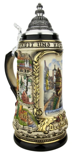 Rothenburg German Beer Stein 13 Rothenburg German Beer Stein -Beer Stein Store Rothenburg German Beer Stein ZB1424S6969 LA SM 79100.1650121286
