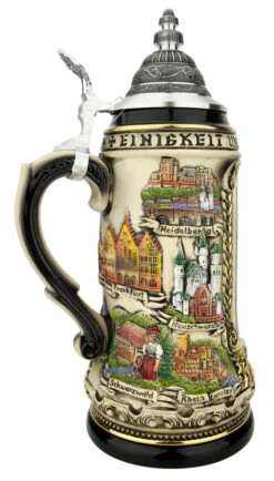 Rothenburg German Beer Stein 12 Rothenburg German Beer Stein -Beer Stein Store Rothenburg German Beer Stein ZB1424S6969 LS SM 52624.1650121273