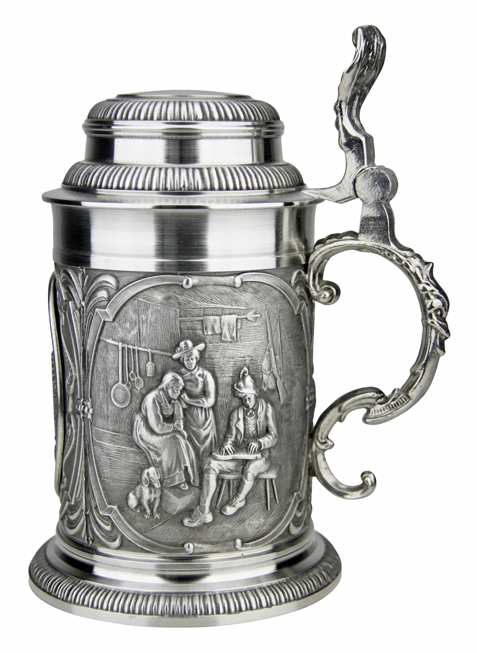 Rothenburg Pewter Beer Stein 7 Rothenburg Pewter Beer Stein - Image 5