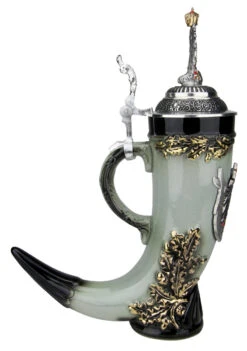 Royal Deutschland Drinking Horn Beer Stein 13 Royal Deutschland Drinking Horn Beer Stein -Beer Stein Store Royal Deutschland Drinking Horn Beer Stein ZB15466013 18 LS SM 74944.1516739237