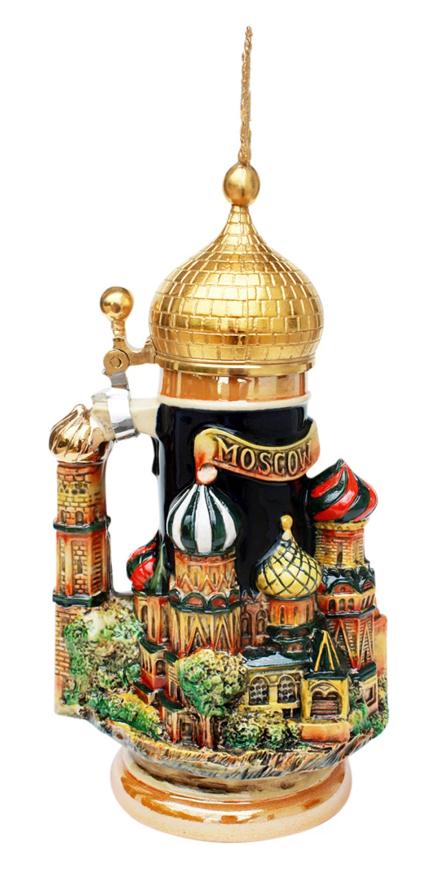Moscow St. Basil's Cathedral 3D Beer Stein 4 Moscow St. Basil's Cathedral 3D Beer Stein - Image 2