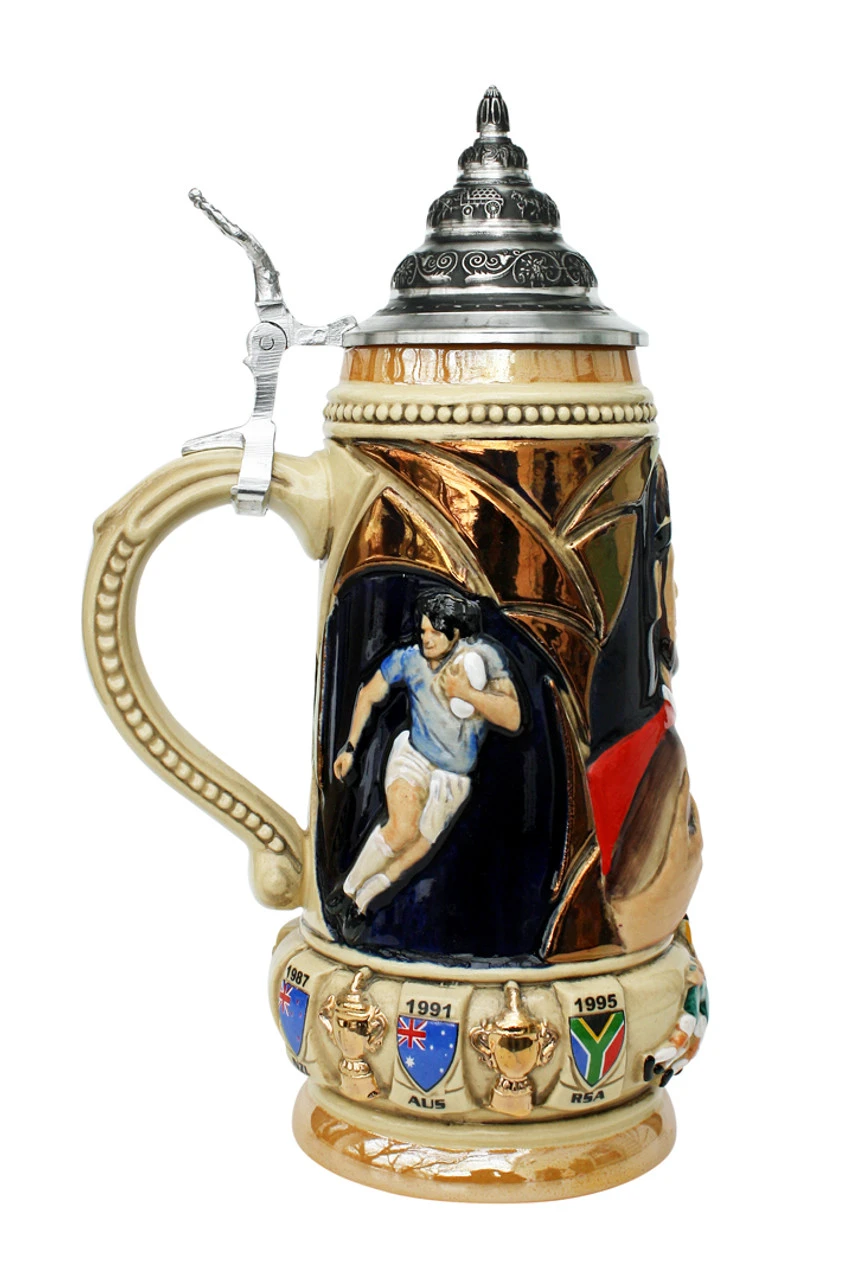 Rugby Beer Stein 4 Rugby Beer Stein - Image 2