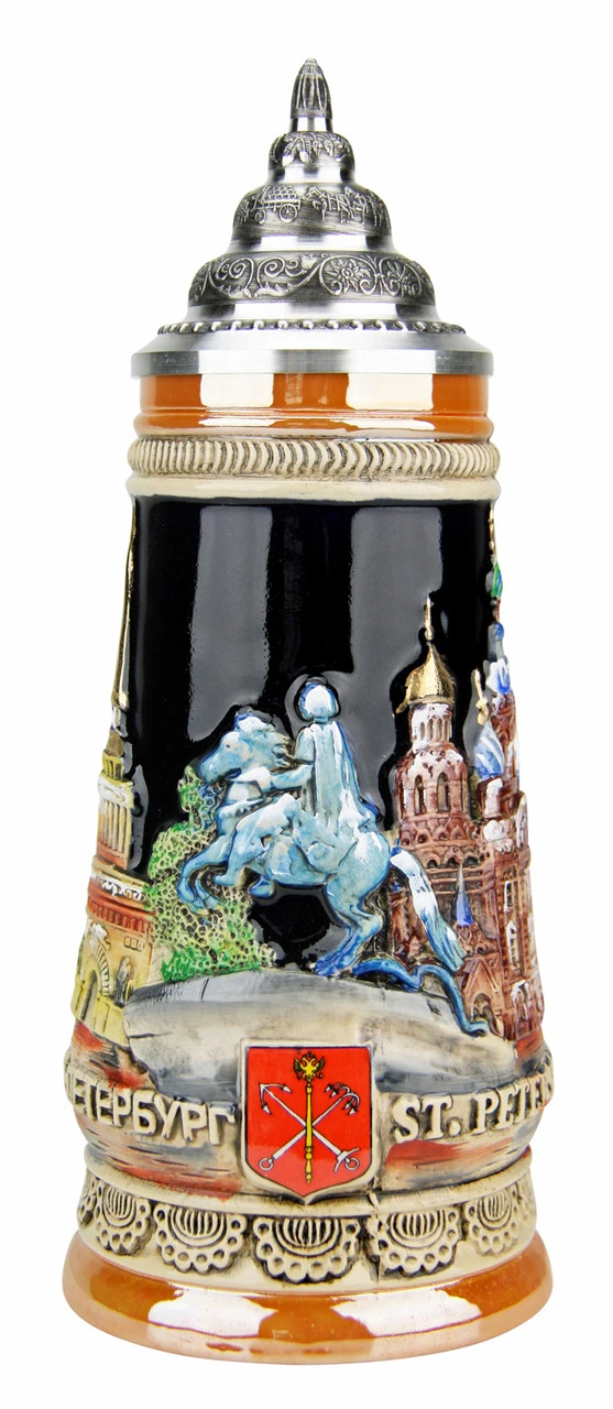 Saint Petersburg Russia Beer Stein 4 Saint Petersburg Russia Beer Stein - Image 2