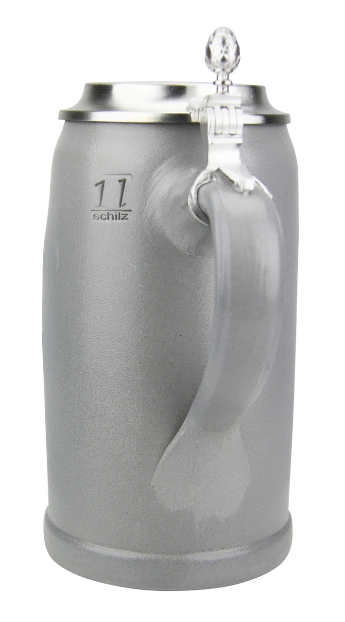 Munich Purity Law 1487 1 Liter Salt Glaze Stoneware Beer Stein 7 Munich Purity Law 1487 1 Liter Salt Glaze Stoneware Beer Stein - Image 5