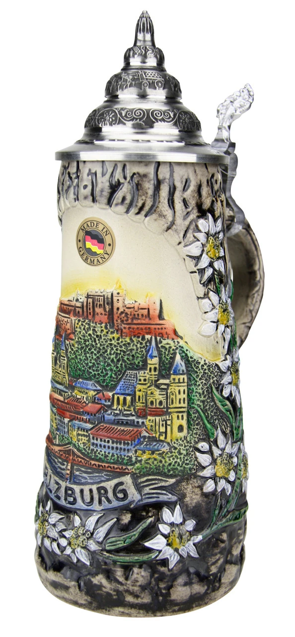 Salzburg Rock Grotto Beer Stein 3 Salzburg Rock Grotto Beer Stein