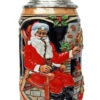 Santa At Home Christmas Beer Stein 2 Santa At Home Christmas Beer Stein -Beer Stein Store Santa at Home Christmas Beer Stein K042 FNT SM 37124.1416684391