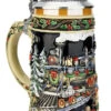 Santas Train German Christmas Beer Stein 1 Santas Train German Christmas Beer Stein -Beer Stein Store Santas Train German Christmas Beer Stein K048 LA SM 26398.1591287799