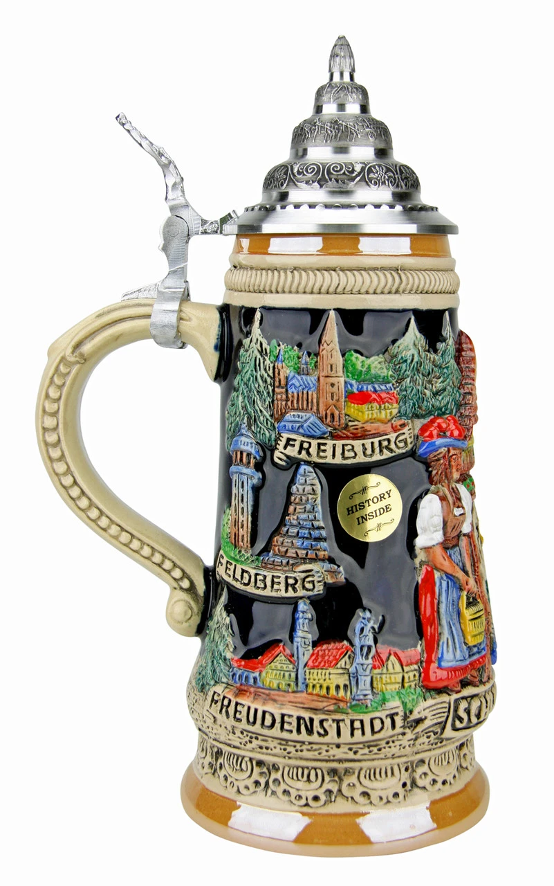 Schwarzwald Cuckoo Clock Beer Stein 6 Schwarzwald Cuckoo Clock Beer Stein - Image 4