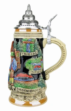 Schwarzwald Cuckoo Clock Beer Stein 8 Schwarzwald Cuckoo Clock Beer Stein -Beer Stein Store Schwarzwald Cuckoo Clock Beer Stein K307SWD RS SM 39865.1495577554