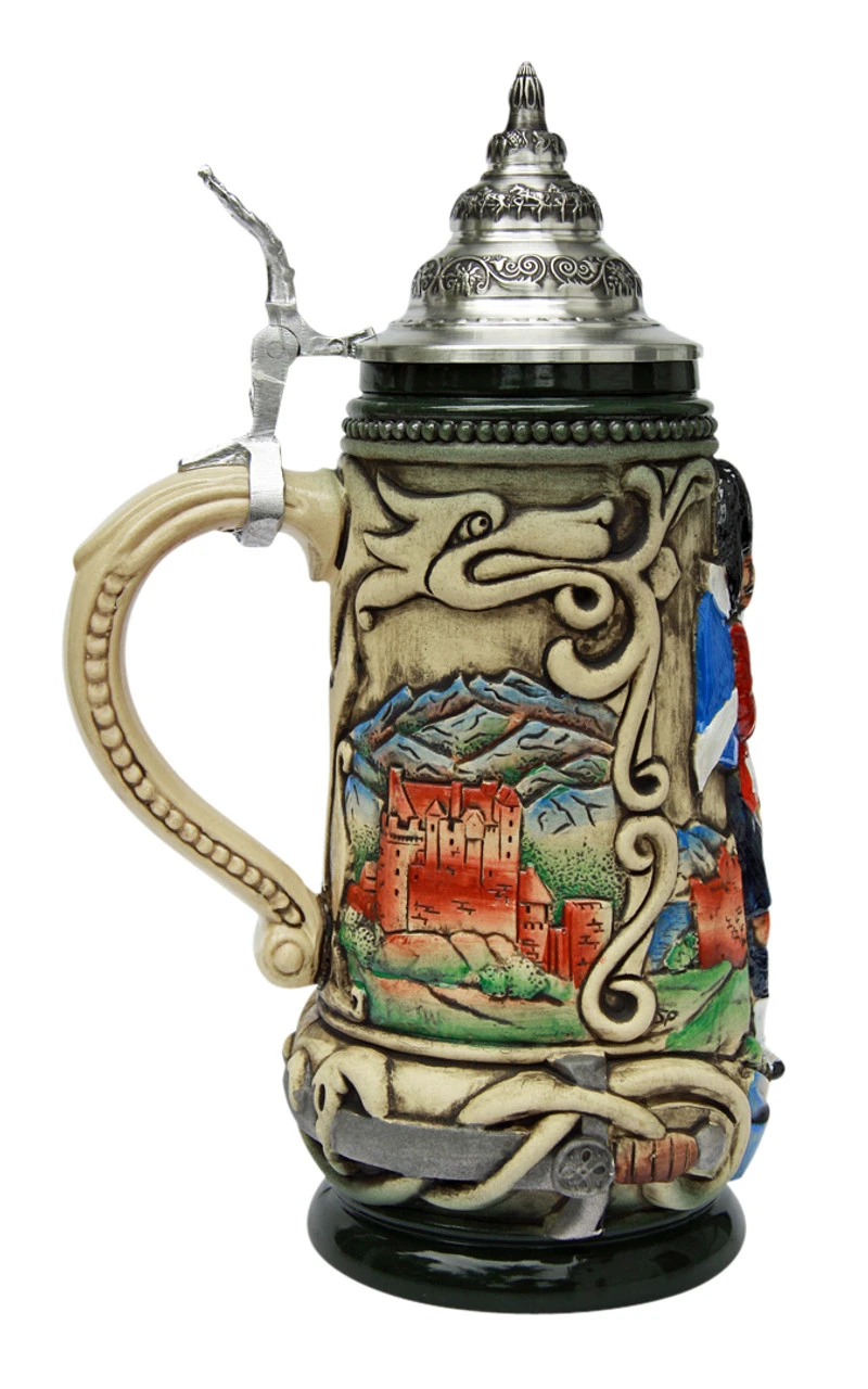 Scotland Beer Stein Rustic 5 Scotland Beer Stein Rustic - Image 3