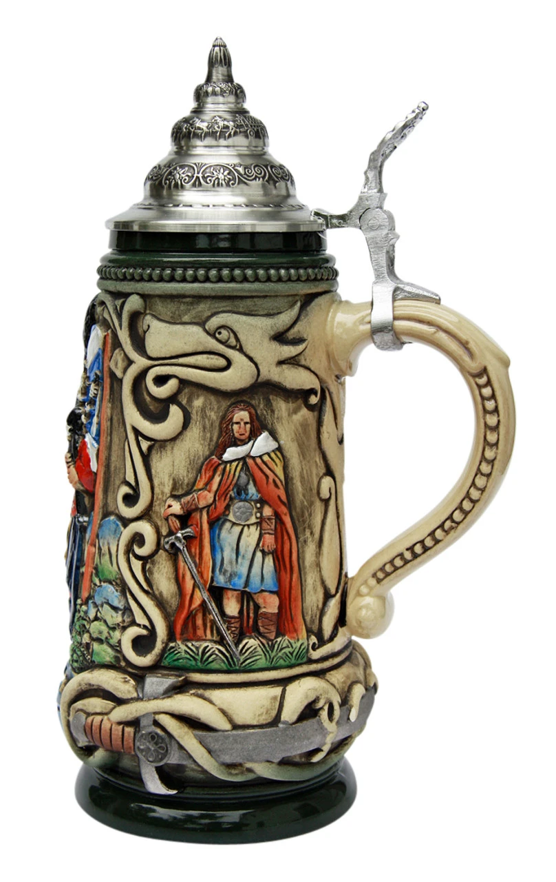 Scotland Beer Stein Rustic 4 Scotland Beer Stein Rustic - Image 2