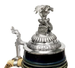 Siegfried The Dragon Slayer Farewell Beer Stein With Dragon Lid 12 Siegfried The Dragon Slayer Farewell Beer Stein With Dragon Lid -Beer Stein Store Siegfried the Dragon Slayer Beer Stein with Dragon Lid KT1400BL Lid1 SM 09865.1446324011