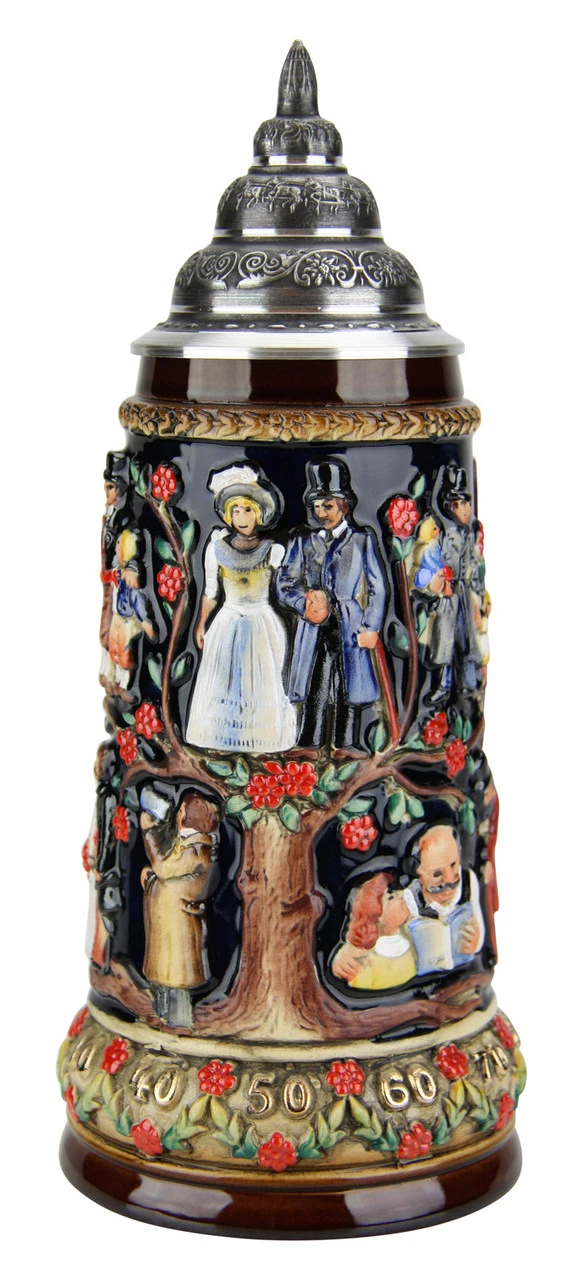 Stein Of Life Wedding Beer Stein 3 Stein Of Life Wedding Beer Stein