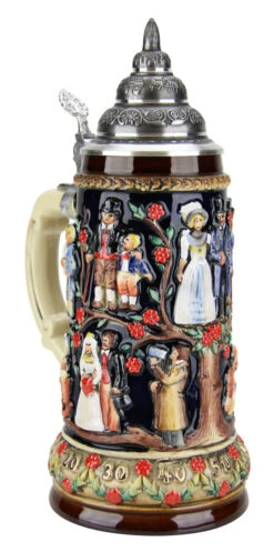 Stein Of Life Wedding Beer Stein 13 Stein Of Life Wedding Beer Stein -Beer Stein Store Stein of Life Wedding Beer Stein K1026 LA SM 11856.1494353745