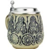 Stylized Plants Traditional Salt Glaze Beer Stein | Light Finish 2 Stylized Plants Traditional Salt Glaze Beer Stein | Light Finish -Beer Stein Store Stylized Plants Traditional Salt Glaze Beer Stein Cream Finish K6003SB 2 A SM 16157.1605808534
