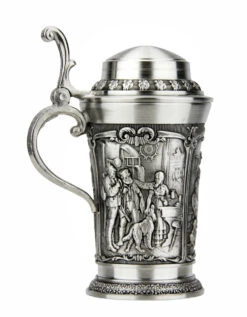 Summer Evening Schnapps Pewter Mini Stein | 1 Oz 9 Summer Evening Schnapps Pewter Mini Stein | 1 Oz -Beer Stein Store Summer Evening Schnapps Pewter Mini Stein AS12397 LS SM 30626.1650920770