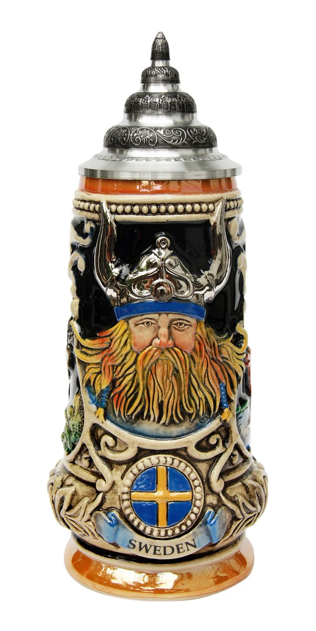 Sweden Viking Beer Stein 3 Sweden Viking Beer Stein
