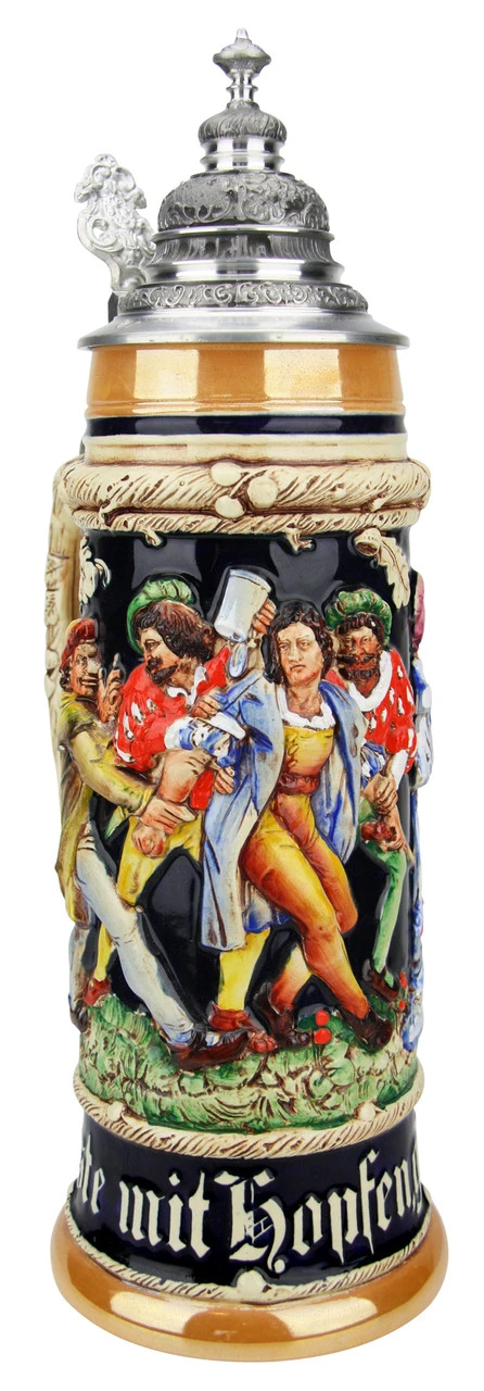 The Freeloader Traditional Style Beer Stein | 2 Liter 3 The Freeloader Traditional Style Beer Stein | 2 Liter