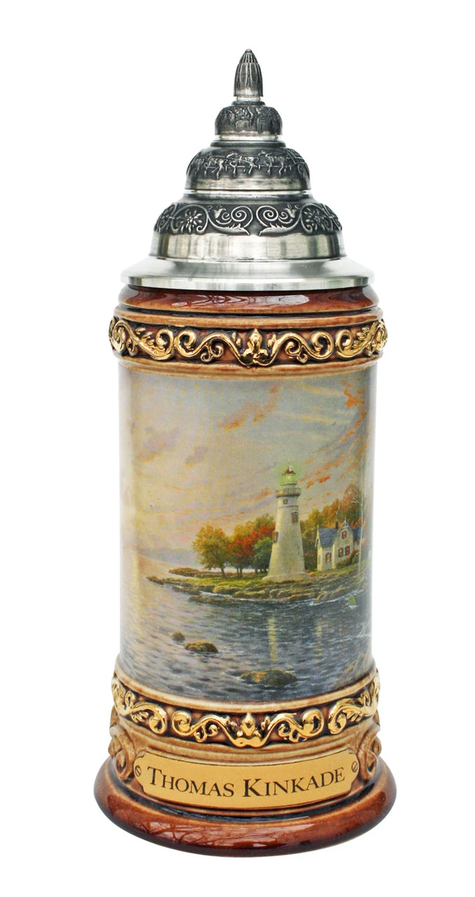 Thomas Kinkade Serenity Cove Beer Stein 3 Thomas Kinkade Serenity Cove Beer Stein