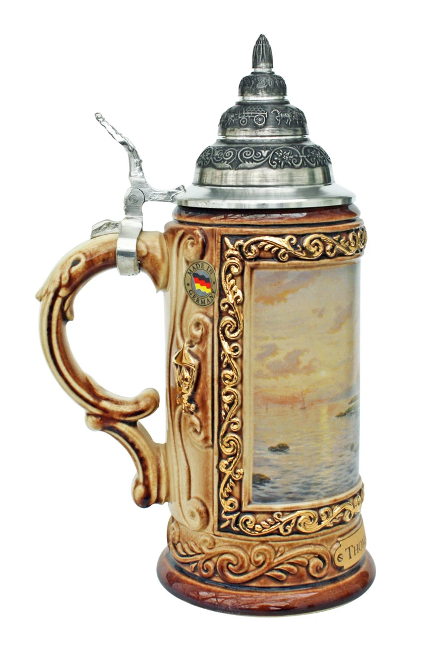 Thomas Kinkade Serenity Cove Beer Stein 5 Thomas Kinkade Serenity Cove Beer Stein - Image 3