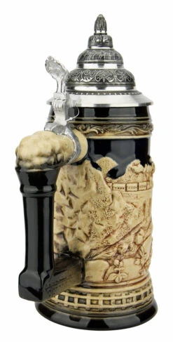 Train Beer Stein | Antique Style 11 Train Beer Stein | Antique Style -Beer Stein Store Train Beer Stein Antique Style K940EZ Back SM 38017.1631571527