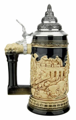 Train Beer Stein | Antique Style 12 Train Beer Stein | Antique Style -Beer Stein Store Train Beer Stein Antique Style K940EZ LS SM 42850.1631571533