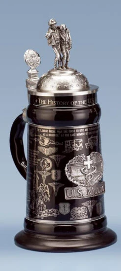 U.S. Military Medics Beer Stein