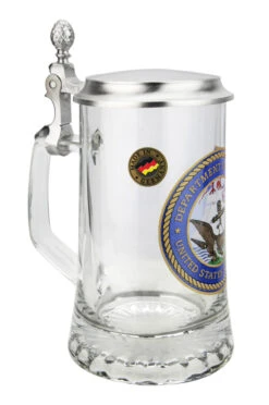 Beer Stein Store 3 Beer Stein Store -Beer Stein Store U.S. Navy Glass Beer Stein GS2000101N A SM 70518.1614647530