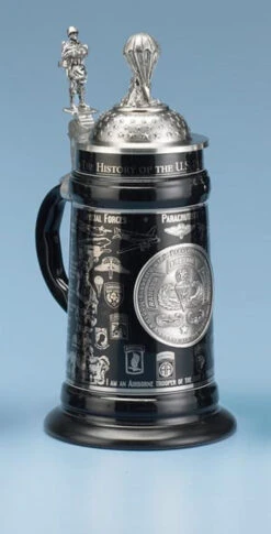 U.S. Paratrooper History Beer Stein