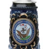 USA Navy Beer Stein 2 USA Navy Beer Stein -Beer Stein Store USA Navy Beer Stein K455BLN FNT SM 11509.1401399758