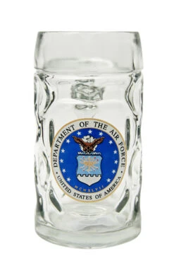 US Air Force Dimpled Oktoberfest Glass Beer Mug 0.5 Liter 9 US Air Force Dimpled Oktoberfest Glass Beer Mug 0.5 Liter -Beer Stein Store US Air Force Dimpled Oktoberfest Glass Beer Mug 0.5 Liter FNT SM 94052.1515711585
